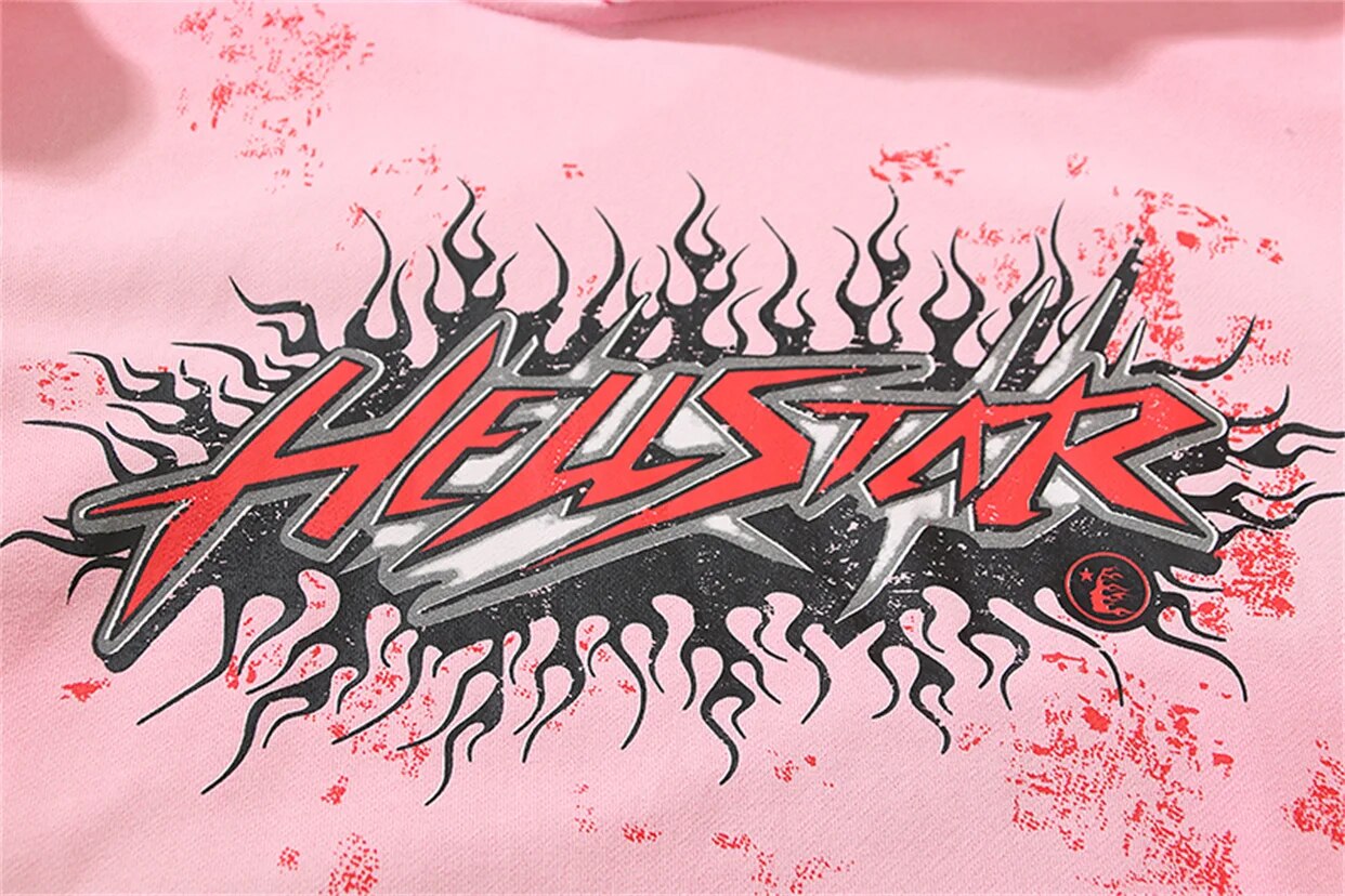 Hellstar Brainwashed Without Brain Hoodie Pink - FW23 - US